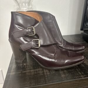 Madwell Milo Monk Strap Double Buckle Boot Downtown Cool Minimalist Chic Sz 8.5